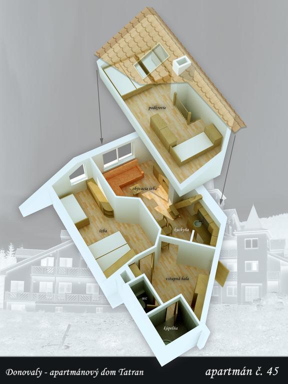 Apartmany Adam A Eva Donovaly Rum bild